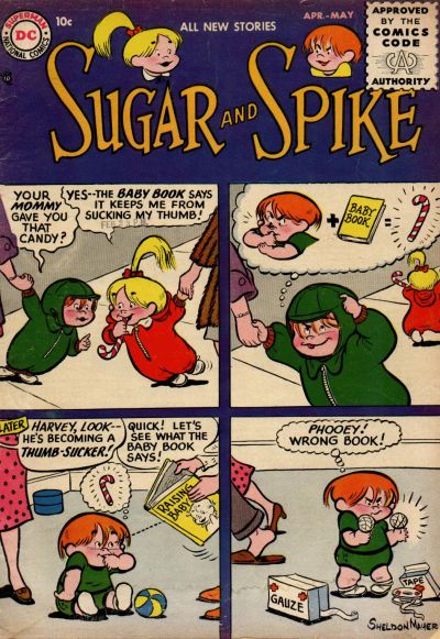 Sugar and Spike Comic Book Back Issues of Superheroes by A1Comix