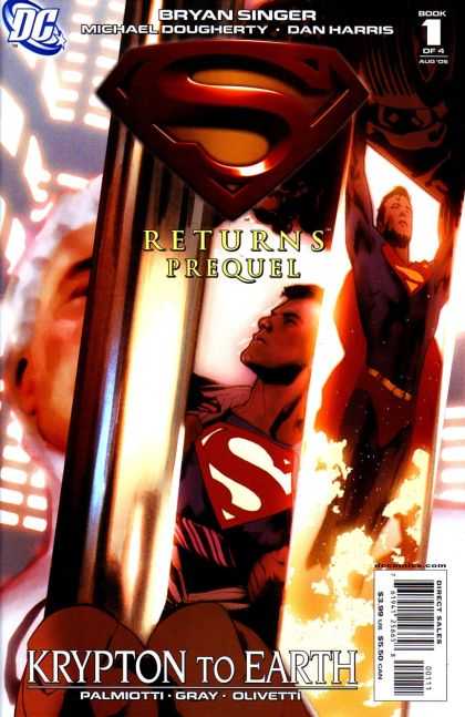 Superman Returns Prequel Comic Book Back Issues by A1 Comix