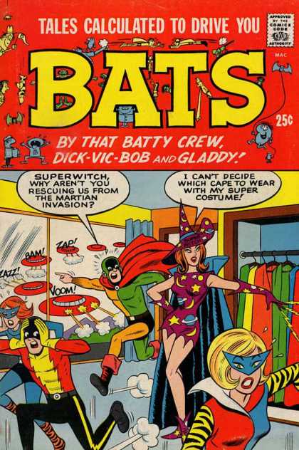 Tales Calculated to Drive You Bats Comic Book Back Issues of Superheroes by A1Comix