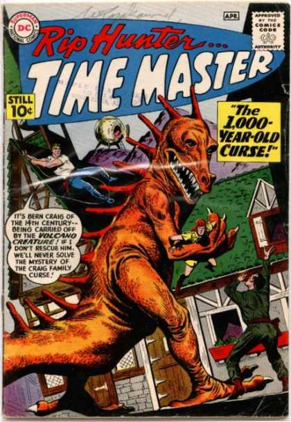 Rip Hunter: Time Master Comic Book Back Issues of Superheroes by A1Comix