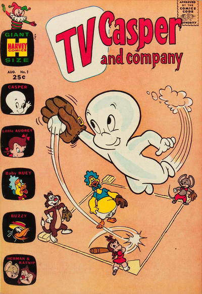 TV Casper & Company Comic Book Back Issues of Superheroes by A1Comix