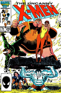 Uncanny X-Men # 206, June 1986