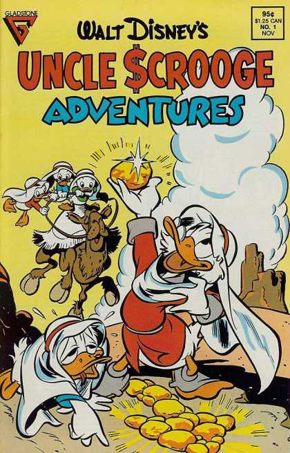 Uncle Scrooge Adventures Comic Book Back Issues by A1 Comix