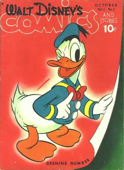 Walt Disney's Comics and Stories Comic Book Back Issues of Superheroes by A1Comix