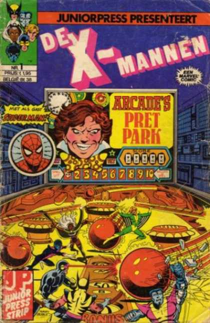 X-Mannen Comic Book Back Issues of Superheroes by A1Comix