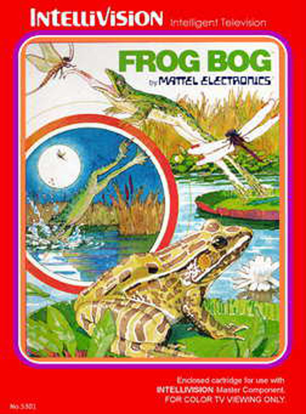 Frogs And Flies Video Game Back Title by WonderClub