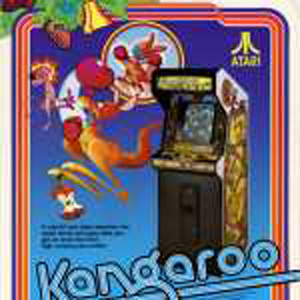 Kangaroo (video Game) Video Game Back Title by WonderClub