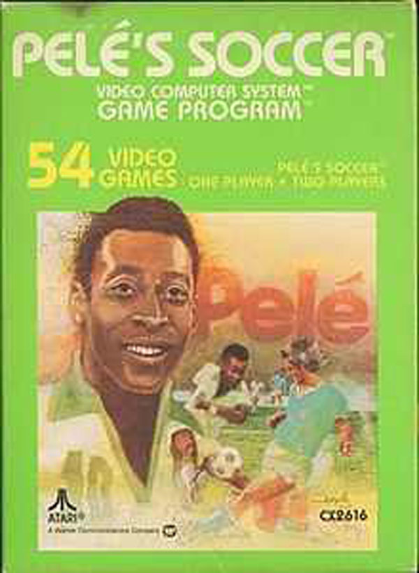 Pel�'s Soccer Video Game Back Title by WonderClub