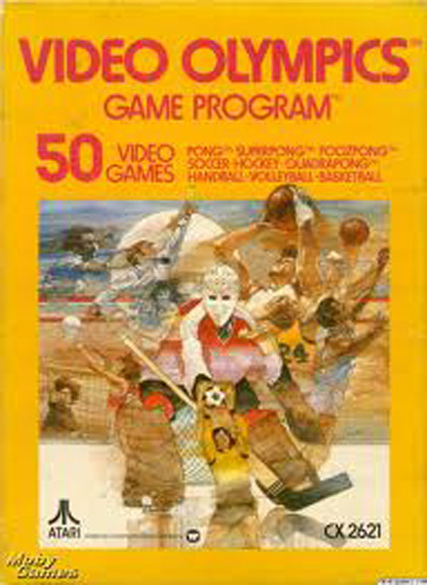Video Olympics Video Game Back Title by WonderClub