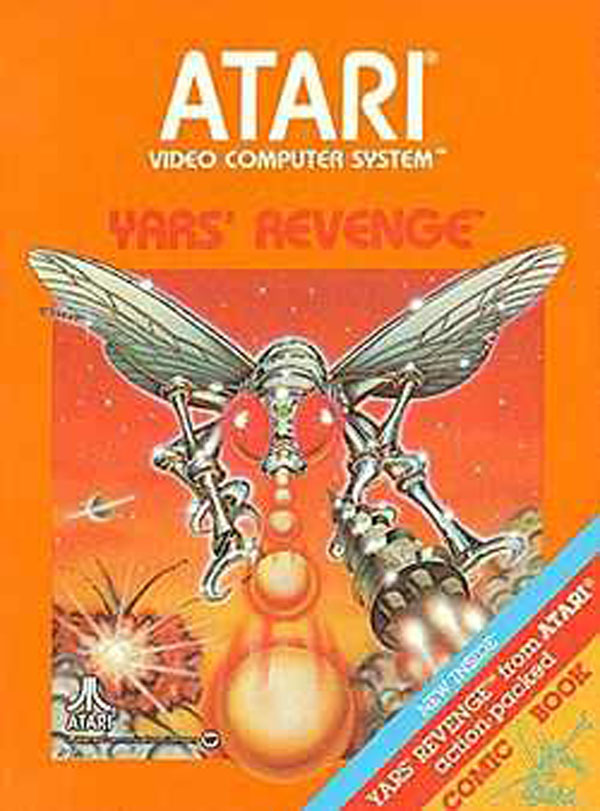Yars' Revenge Video Game Back Title by WonderClub