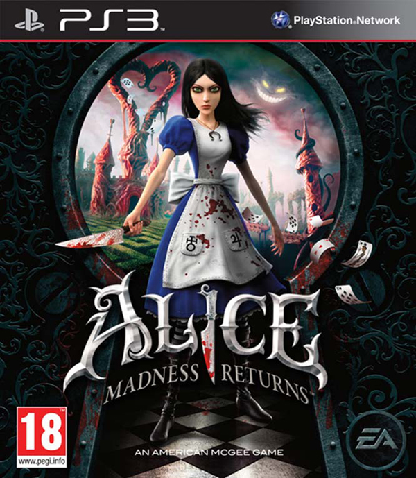 Alice: Madness Returns Video Game Back Title by WonderClub