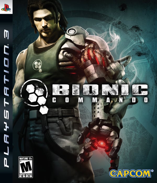 Bionic Commando Video Game Back Title by WonderClub