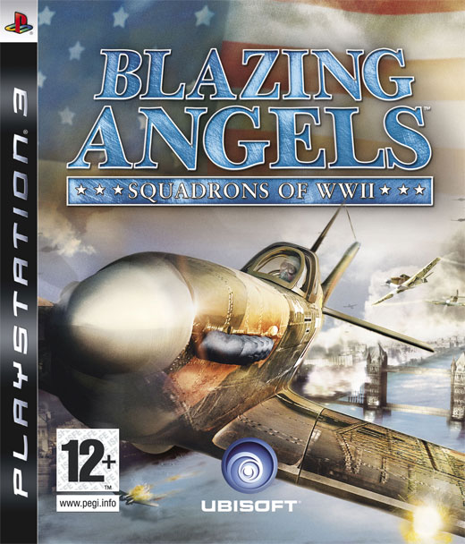 Blazing Angels: Squadrons Of WWII Video Game Back Title by WonderClub