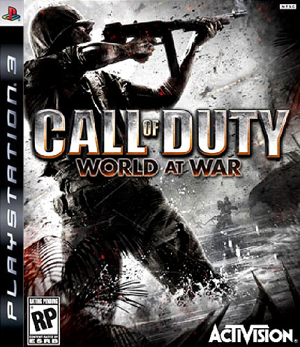 Call Of Duty: World At War Video Game Back Title by WonderClub