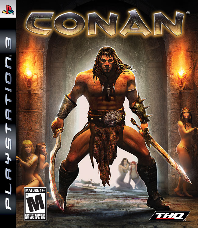Conan Video Game Back Title by WonderClub