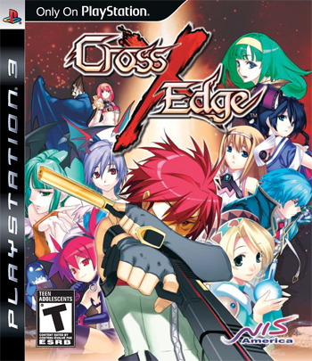Cross Edge Video Game Back Title by WonderClub