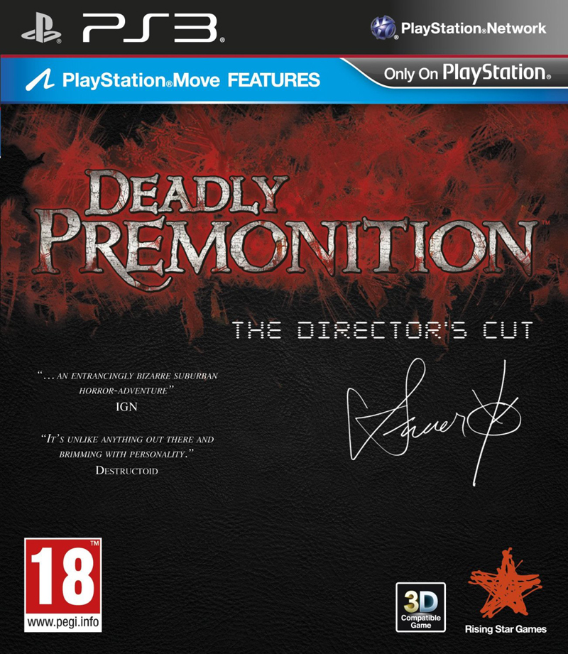 Deadly Premonition Video Game Back Title by WonderClub