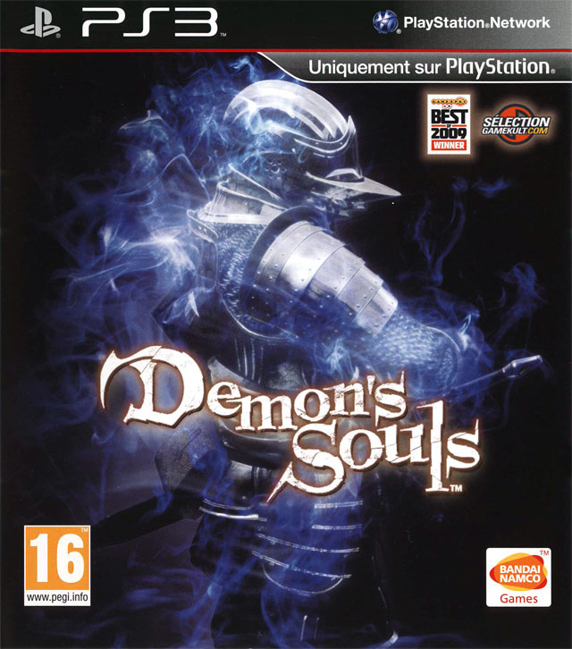 Demon's Souls Video Game Back Title by WonderClub