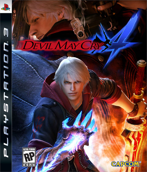 Devil May Cry 4 Video Game Back Title by WonderClub