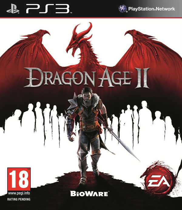 Dragon Age II Video Game Back Title by WonderClub