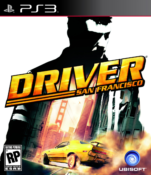 Driver: San Francisco Video Game Back Title by WonderClub