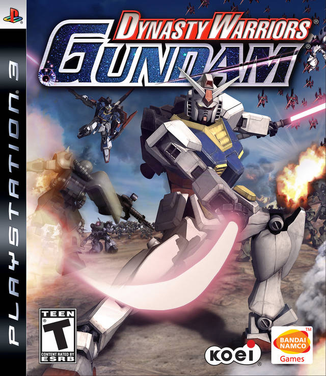 Dynasty Warriors: Gundam Video Game Back Title by WonderClub
