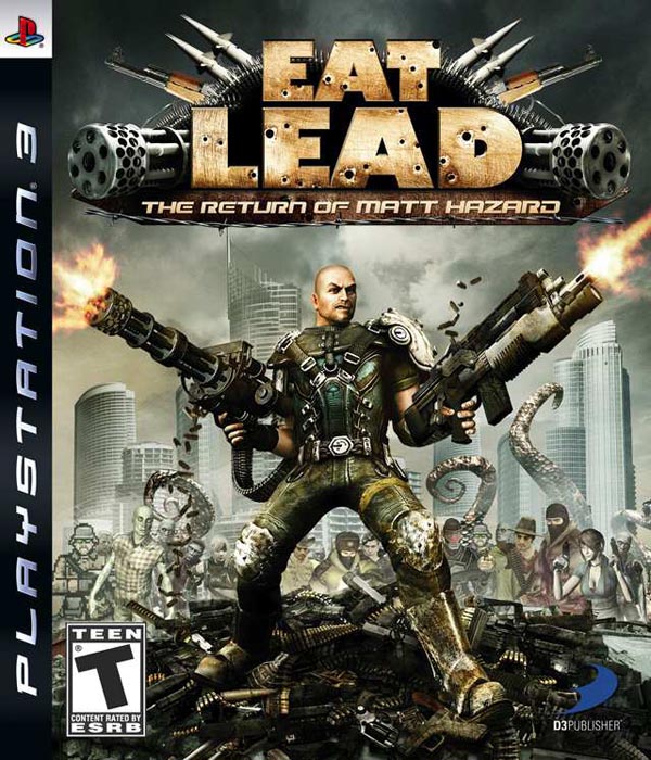 Eat Lead: The Return Of Matt Hazard Video Game Back Title by WonderClub