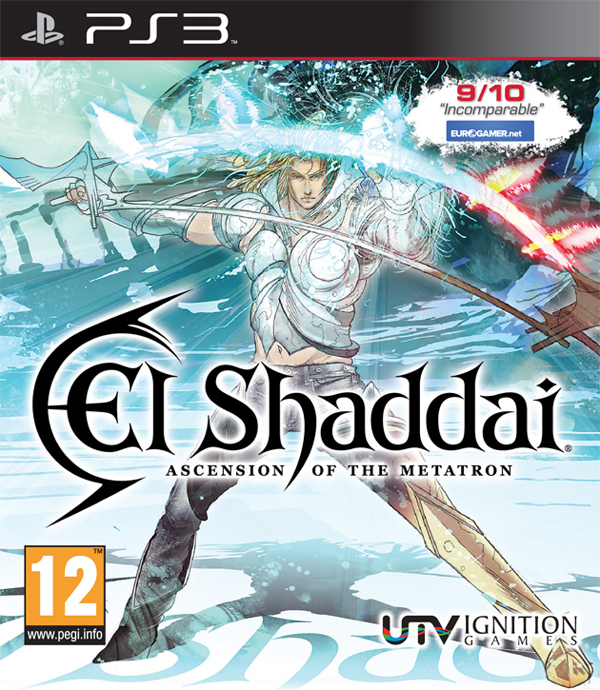 El Shaddai: Ascension Of The Metatron Video Game Back Title by WonderClub