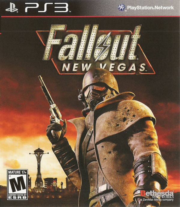 Fallout: New Vegas Video Game Back Title by WonderClub