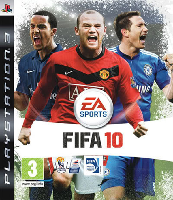 FIFA 10 Video Game Back Title by WonderClub