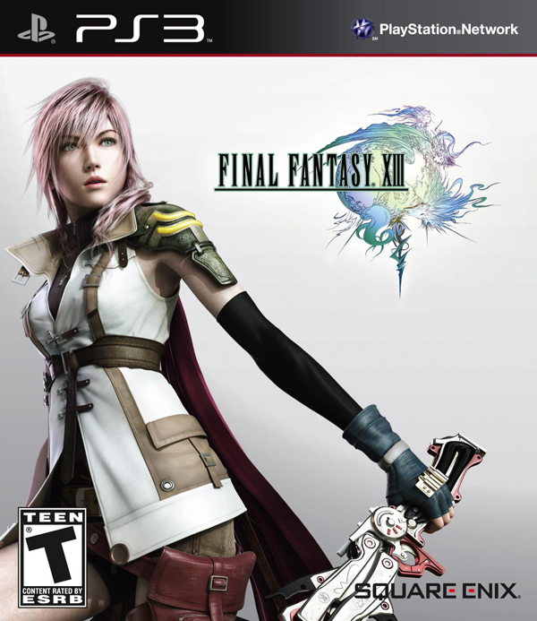 Final Fantasy XIII Video Game Back Title by WonderClub