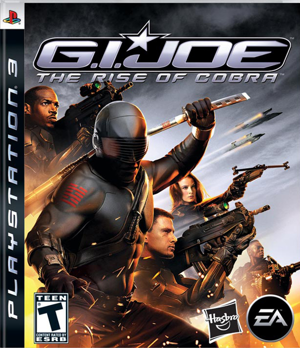 G.I. Joe: The Rise Of Cobra Video Game Back Title by WonderClub