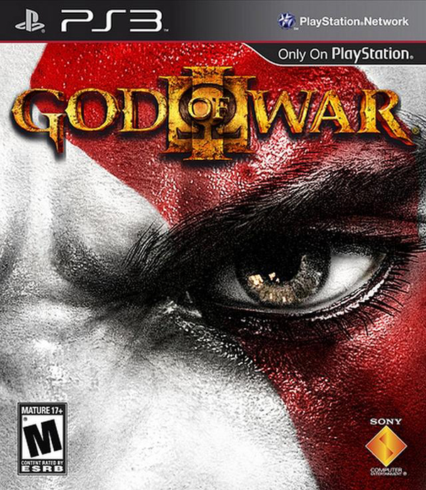 God Of War III Video Game Back Title by WonderClub