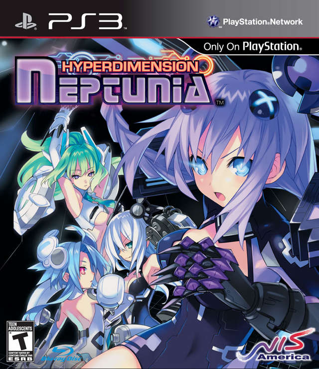 Hyperdimension Neptunia Video Game Back Title by WonderClub
