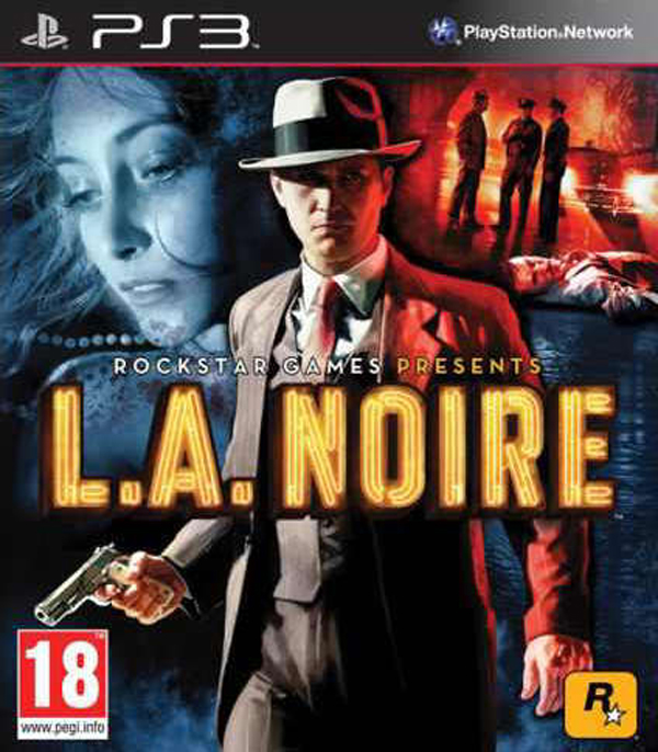 L.A. Noire Video Game Back Title by WonderClub
