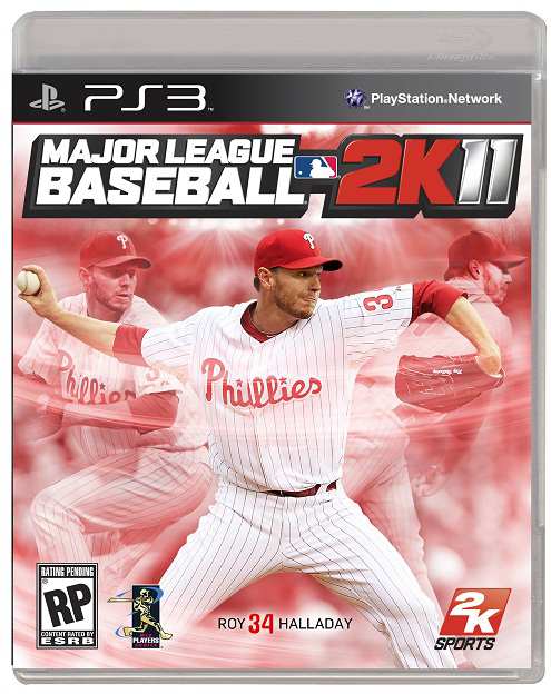 Major League Baseball 2K11 Video Game Back Title by WonderClub