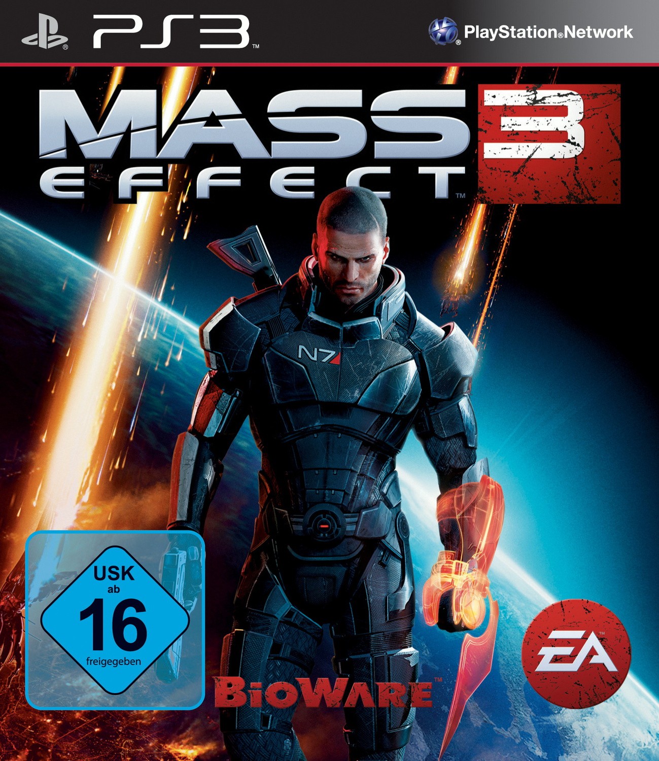 Mass Effect 3 Video Game Back Title by WonderClub