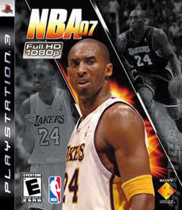 NBA 07 Video Game Back Title by WonderClub