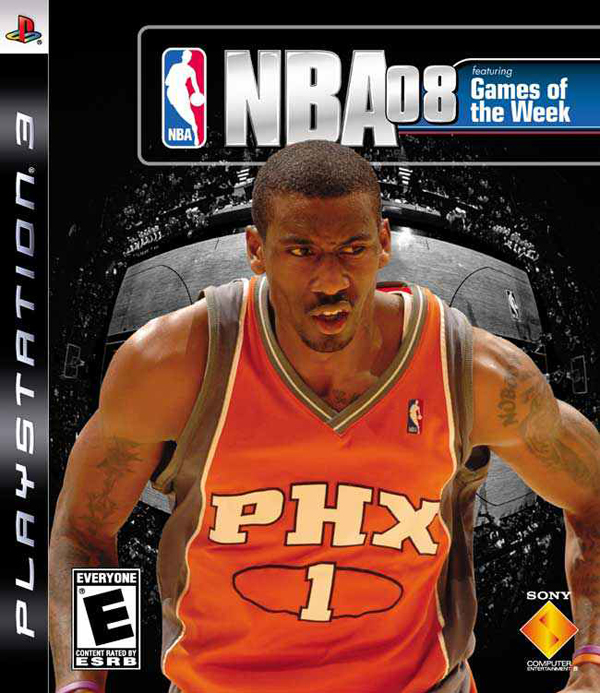 NBA 08 Video Game Back Title by WonderClub