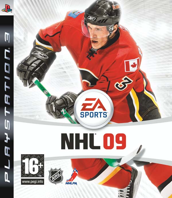 NHL 09 Video Game Back Title by WonderClub