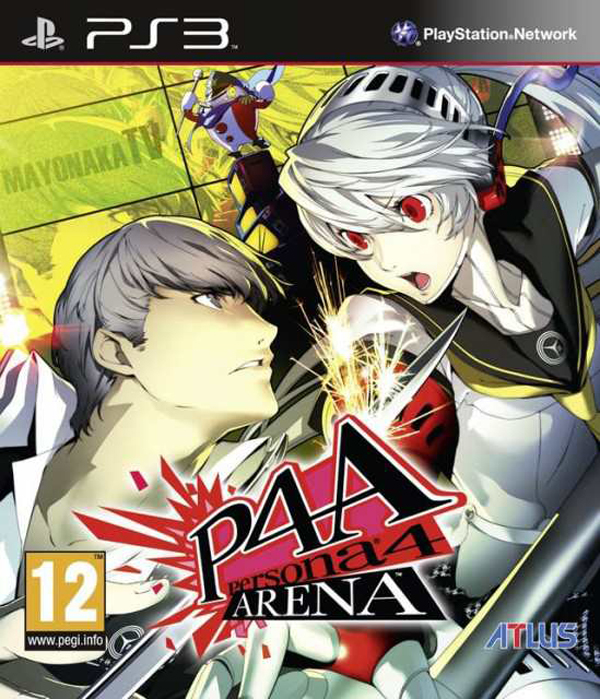 Persona 4 Arena Video Game Back Title by WonderClub