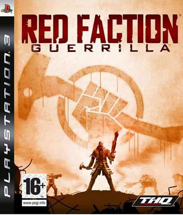 Red Faction: Guerrilla Video Game Back Title by WonderClub