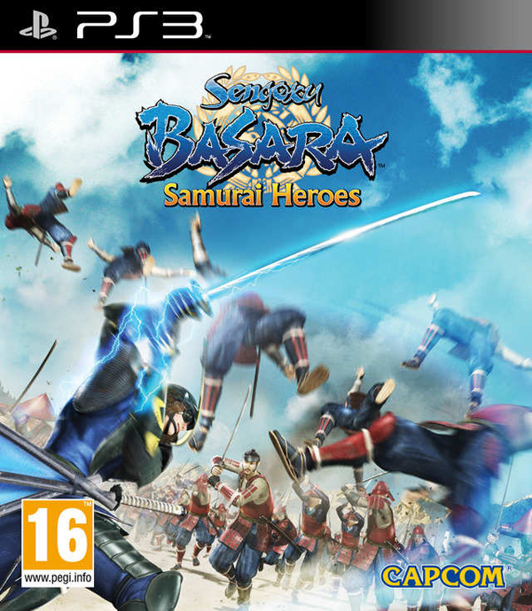 Sengoku Basara: Samurai Heroes Video Game Back Title by WonderClub