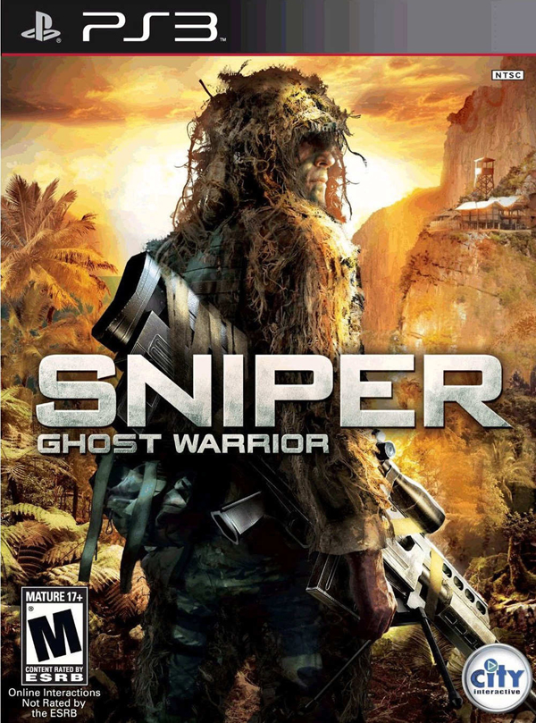 Sniper: Ghost Warrior Video Game Back Title by WonderClub