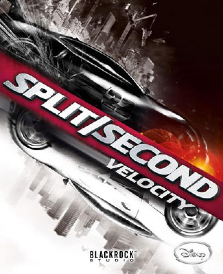 Split/Second Video Game Back Title by WonderClub