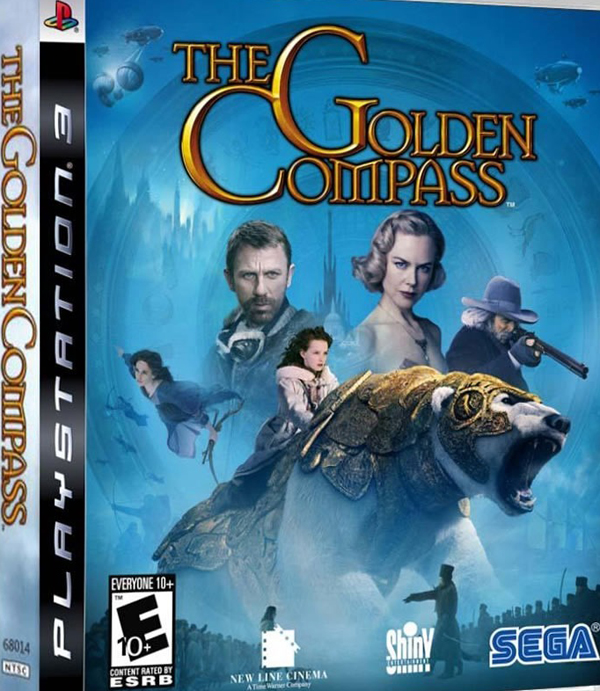 The Golden Compass Video Game Back Title by WonderClub