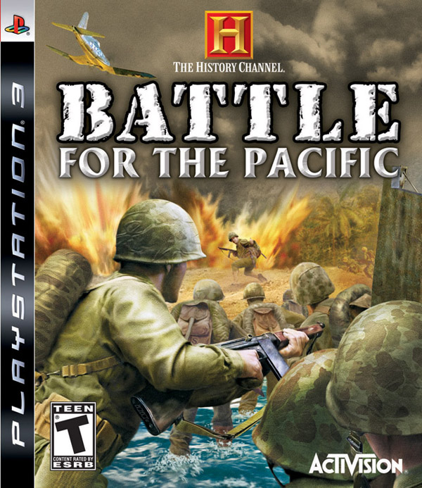 The History Channel: Battle For The Pacific Video Game Back Title by WonderClub