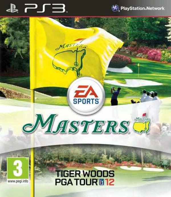 Tiger Woods PGA Tour 12 Video Game Back Title by WonderClub
