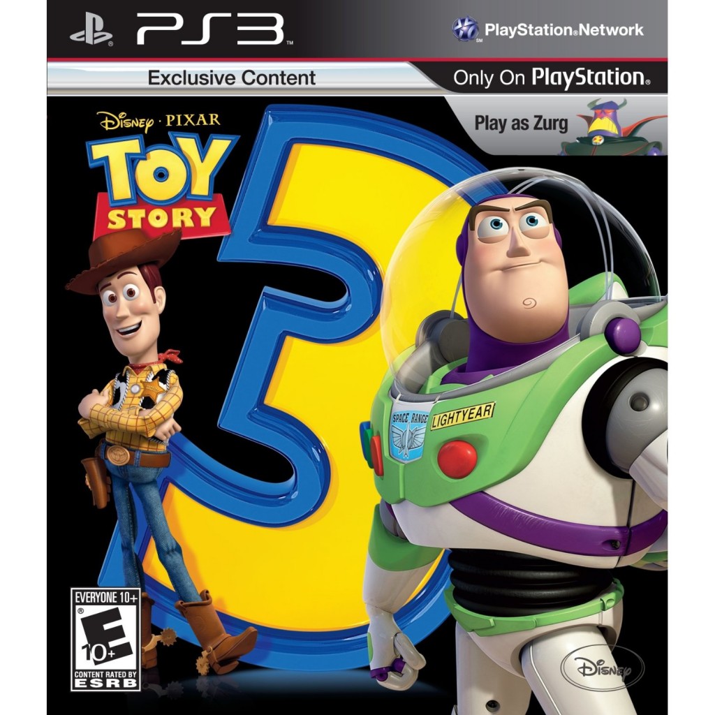 Toy Story 3: The Video Game Video Game Back Title by WonderClub