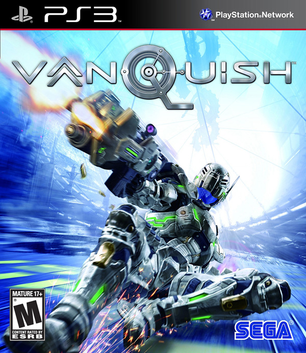Vanquish Video Game Back Title by WonderClub